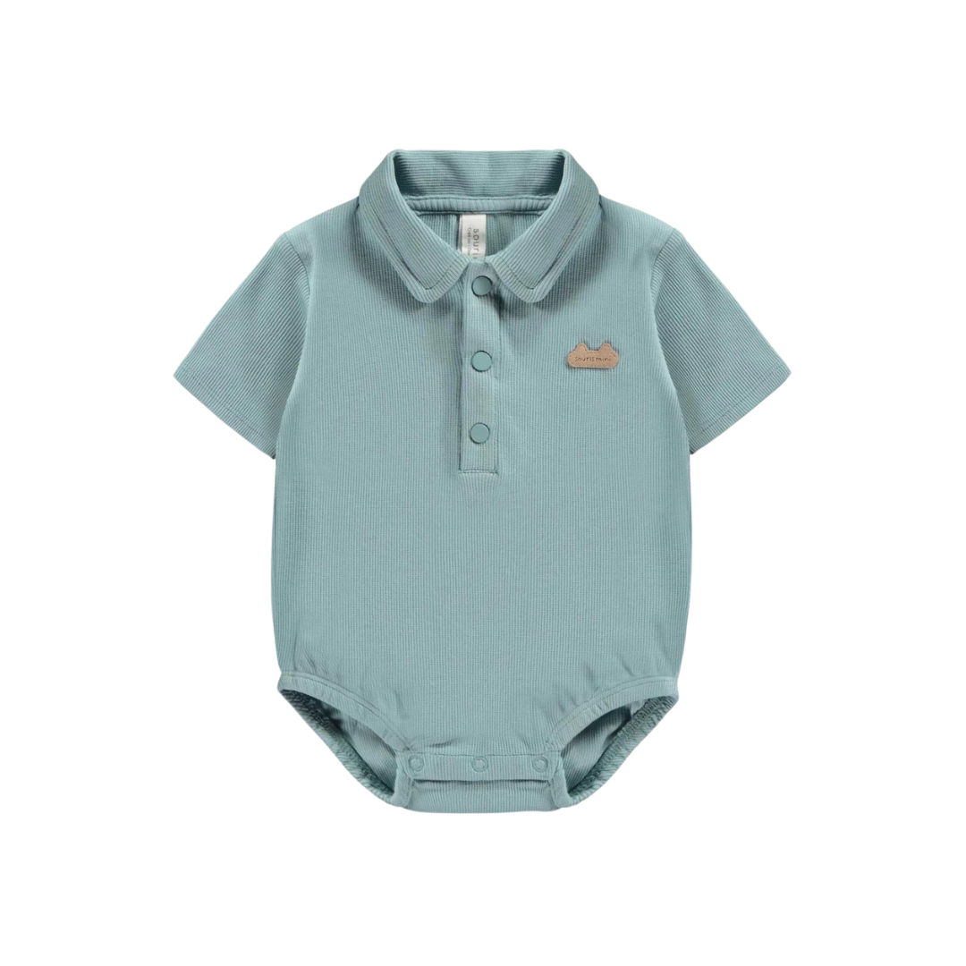 Organic Cotton Button Bodysuit
