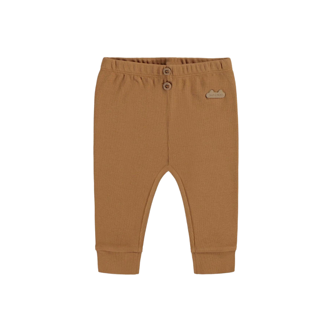 Organic Ribbed Leggings