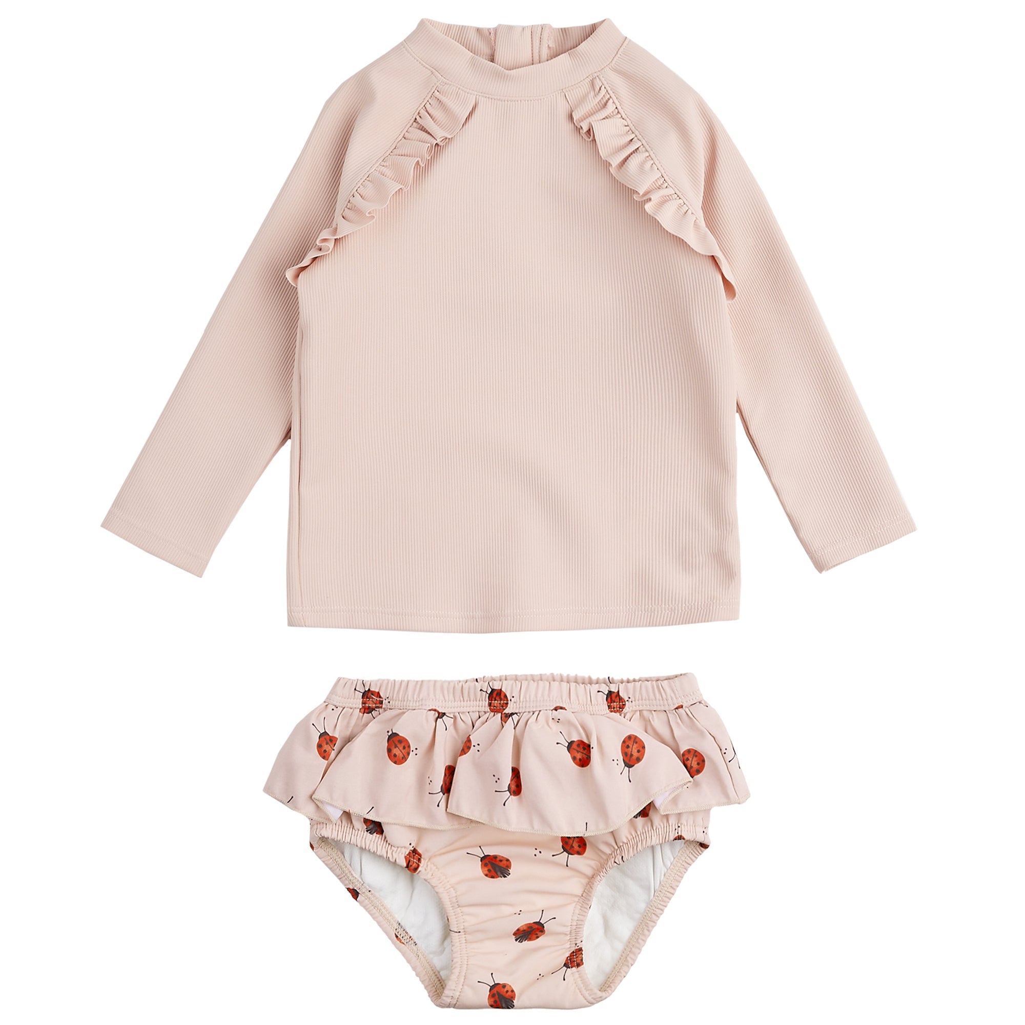 Rose Rashguard & Swim Diaper
