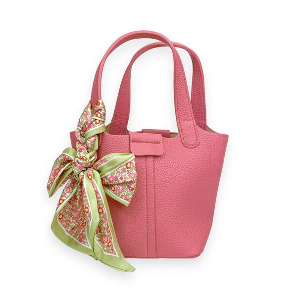 Satchel Bag w/ Scarf