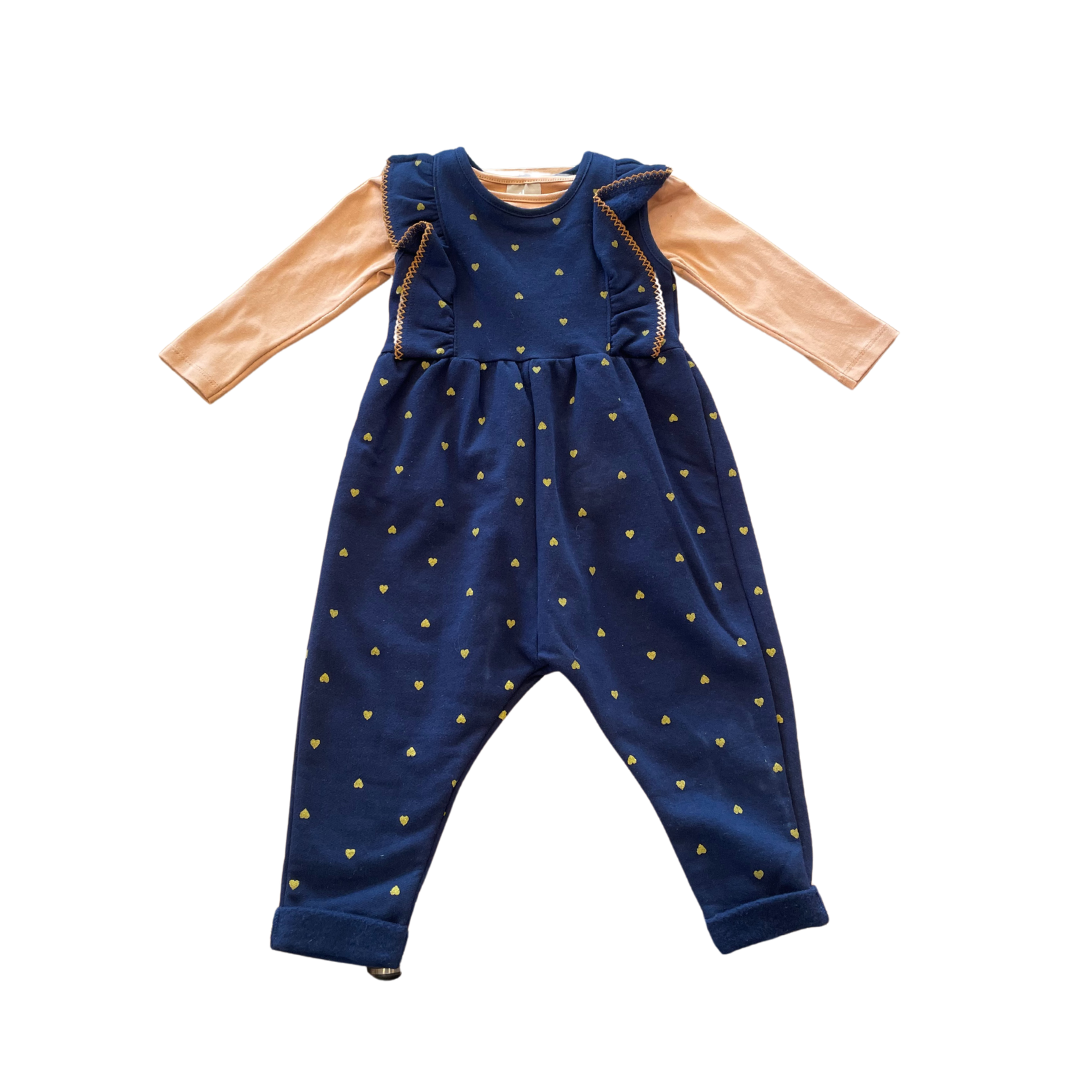Heart Overall Set