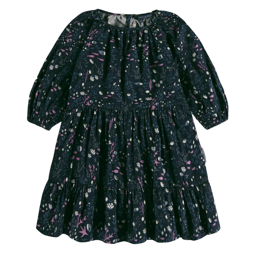 Seabed Navy Dress