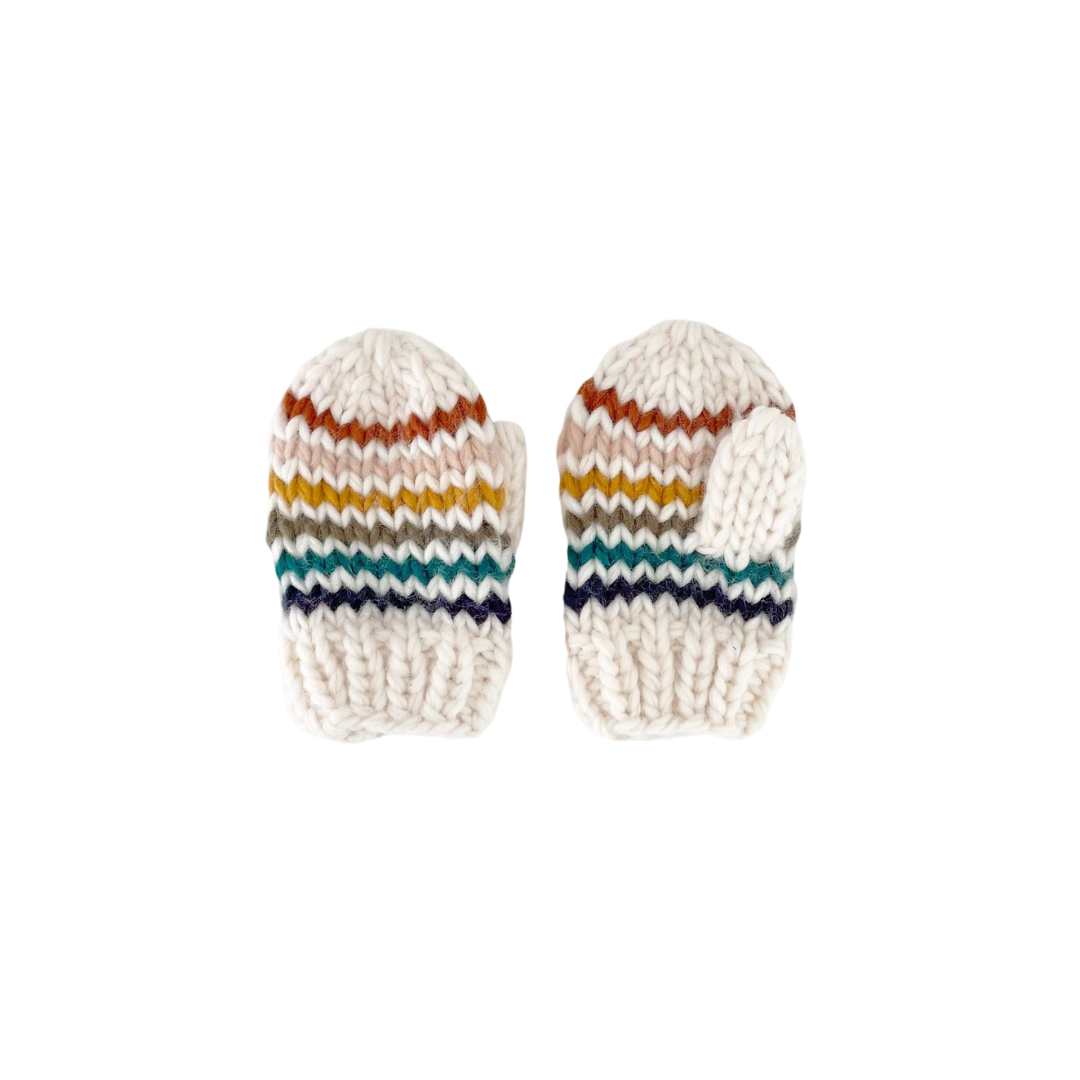 Stripe Mittens