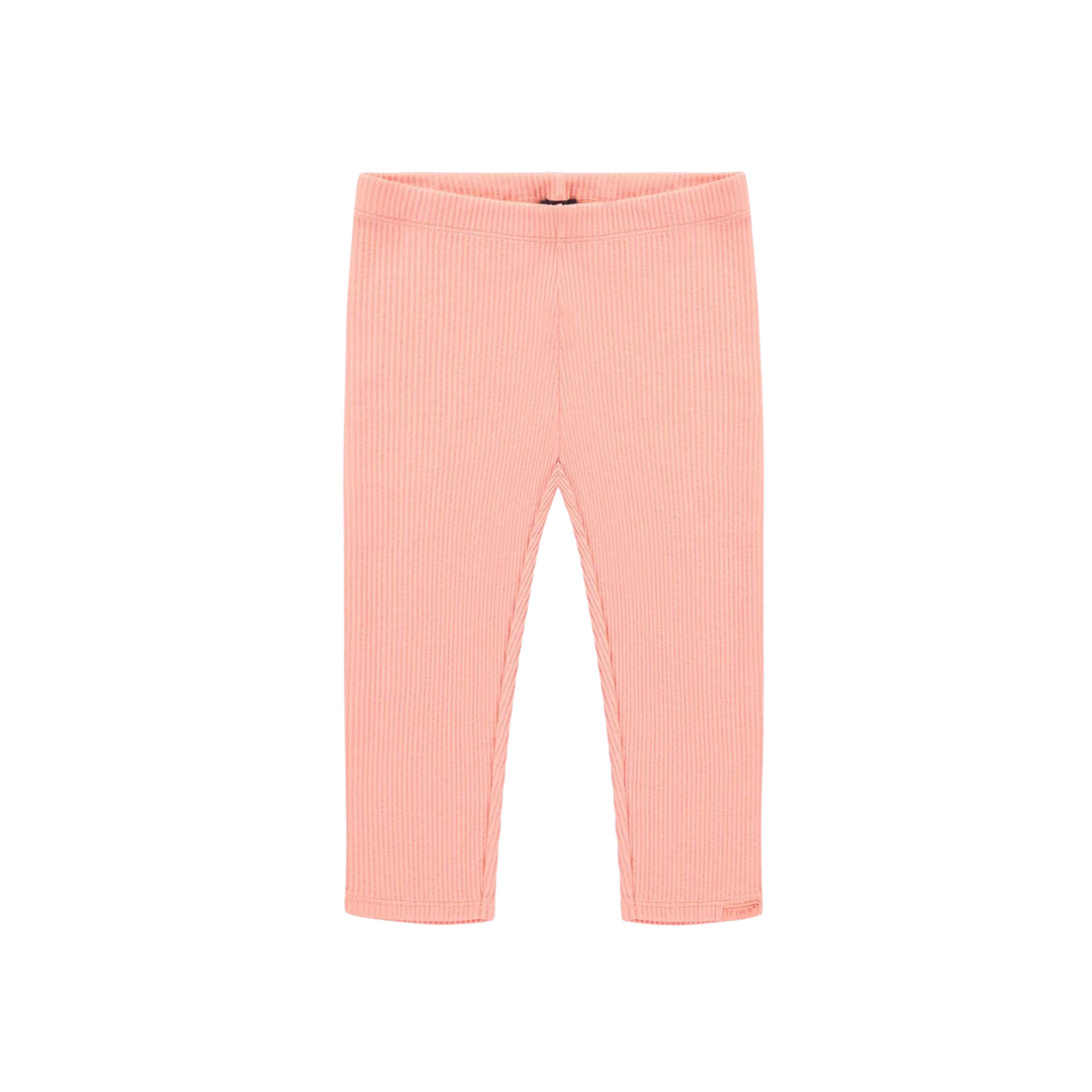 Light Pink Ribbed Leggings