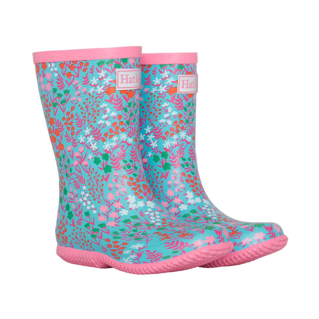 Ditsy Floral Packable Rain Boots