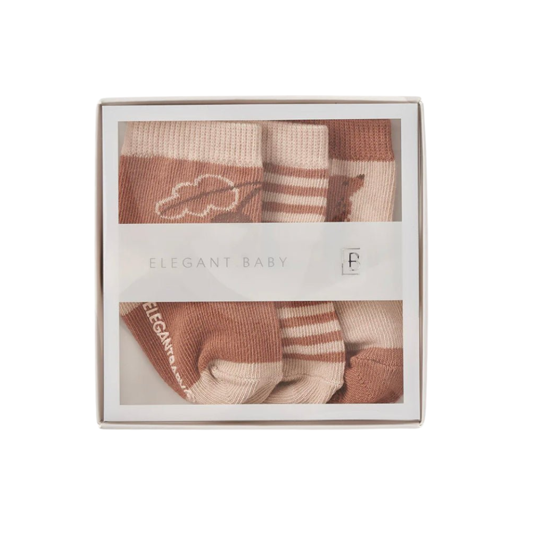 Socks - 3pk Bear