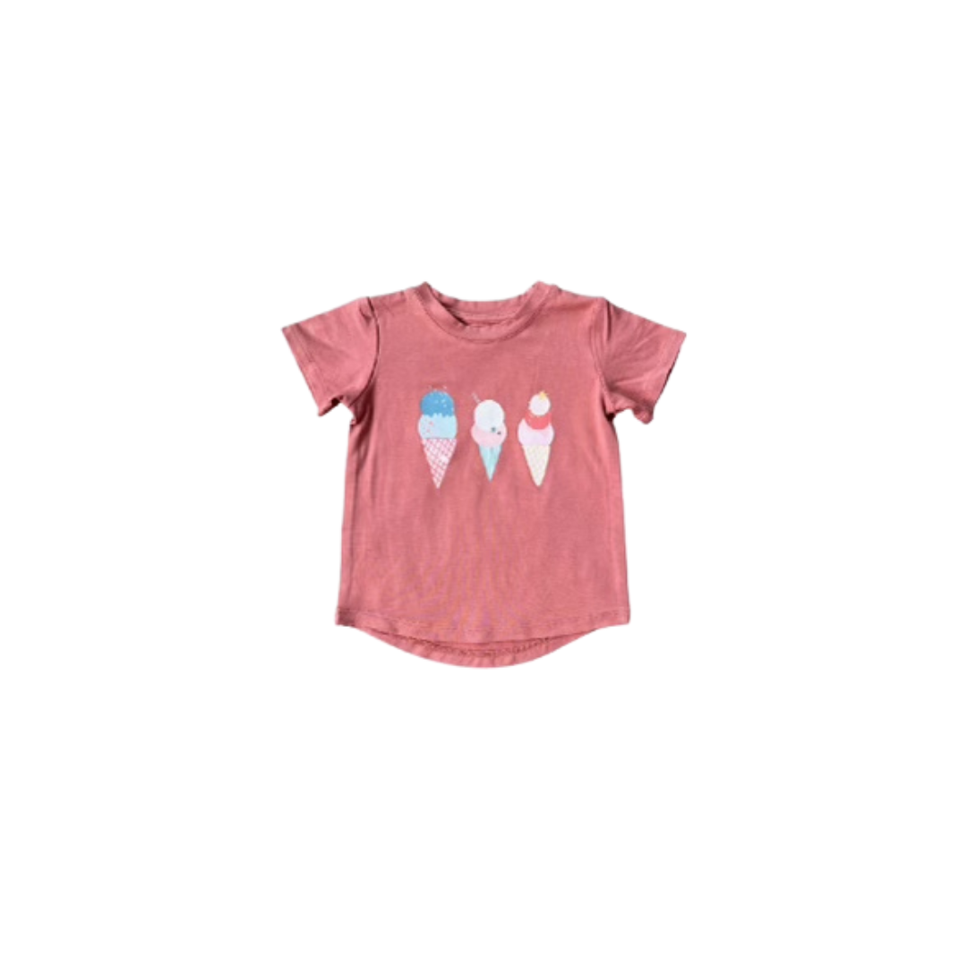 Pink Ice Cream Tee