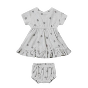 Terry Polka Dot Dress