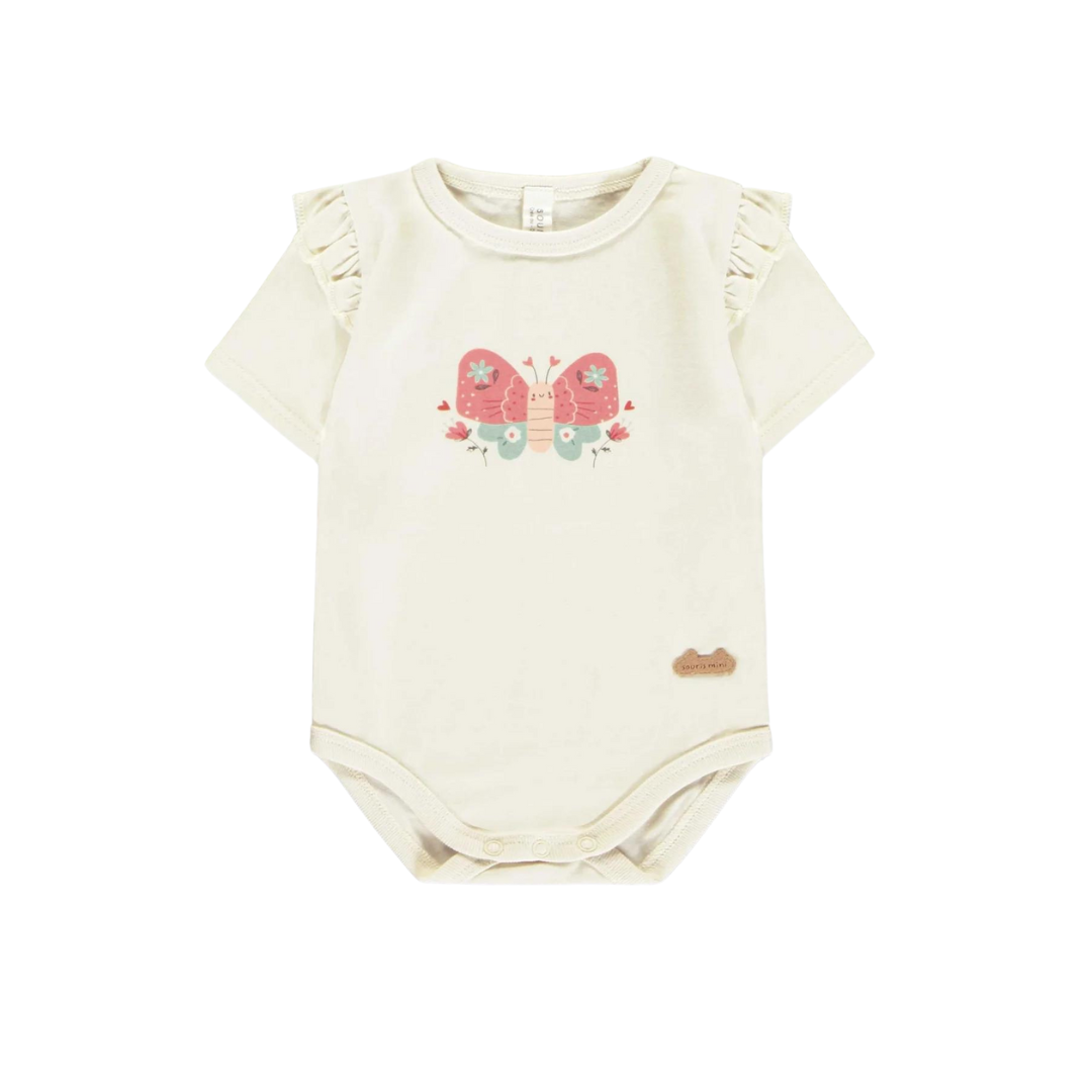Butterfly Ruffle Bodysuit