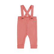Rib Knit Overalls
