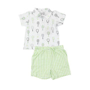 Tennis Polo & Short Set