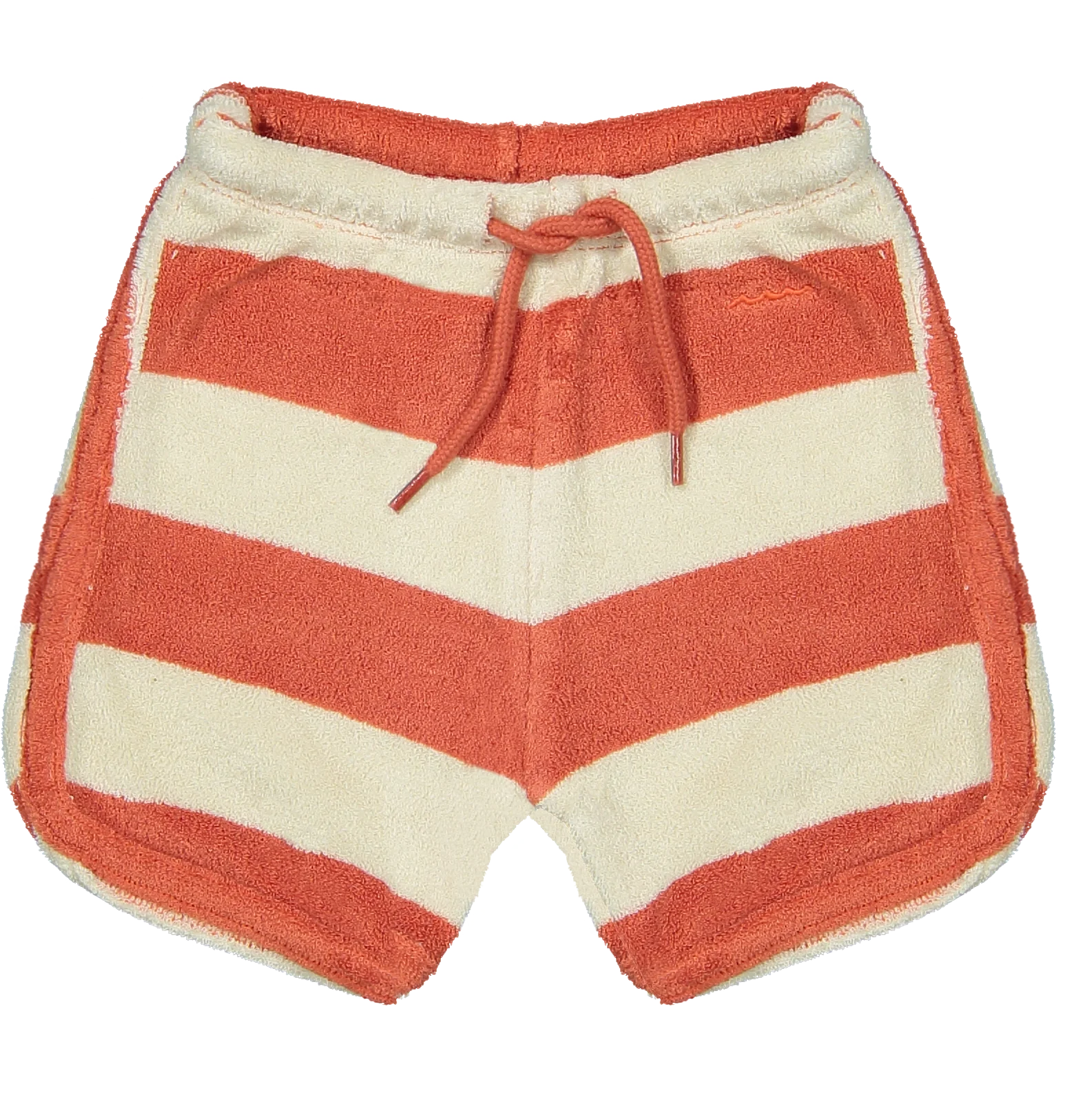 Terry Block Stripe Shorts