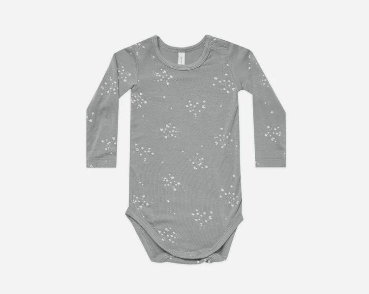 Bamboo Long Sleeve Bodysuit - Twinkle - Wren Harper