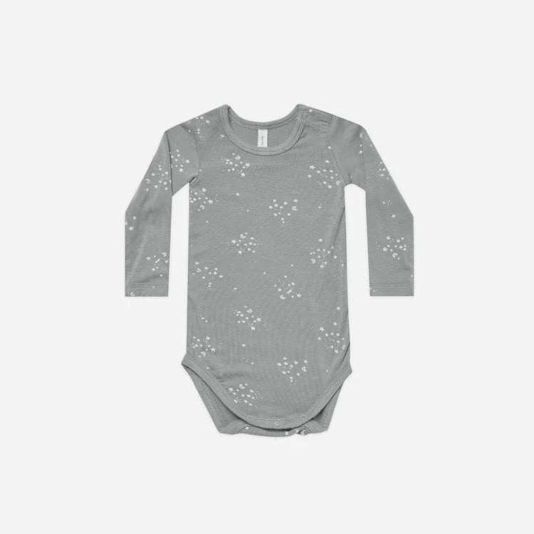 Bamboo Long Sleeve Bodysuit - Twinkle - Wren Harper