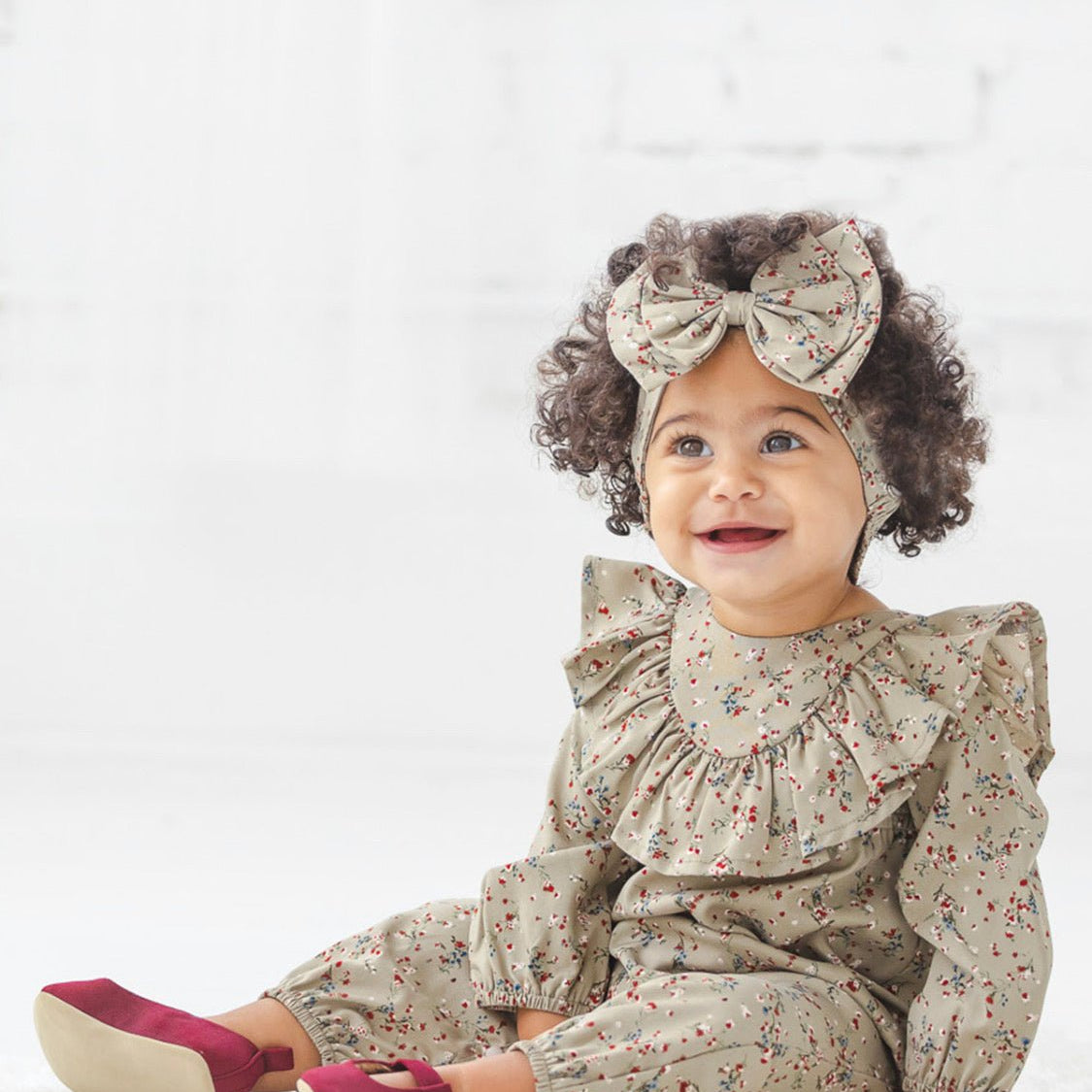 Berry & Olive Rayon Romper - Wren Harper