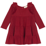 Berry & Olive Waffled Dress - Wren Harper