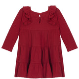 Berry & Olive Waffled Dress - Wren Harper