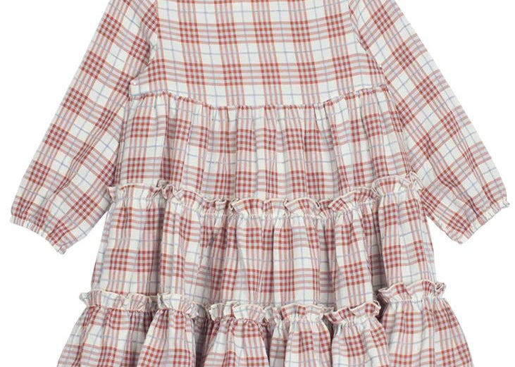 Betsy Rayon Plaid Dress - Wren Harper