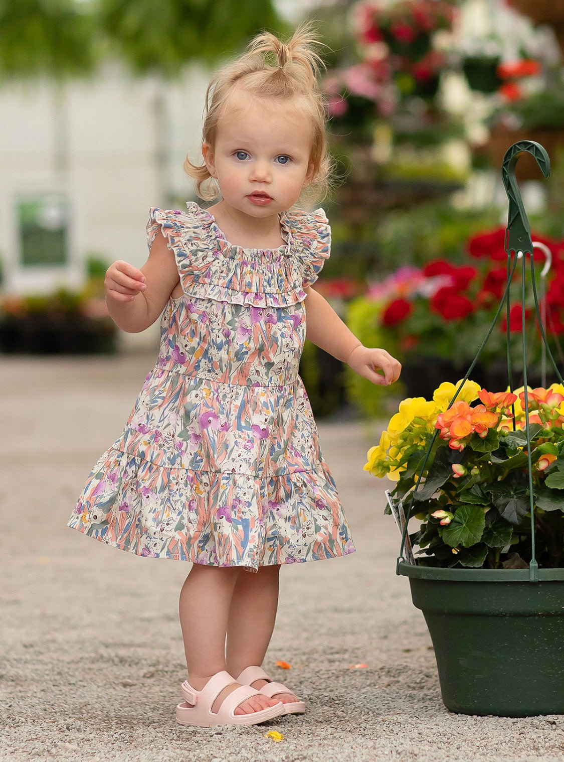Blooming Beauty Floral Woven Dress - Wren Harper