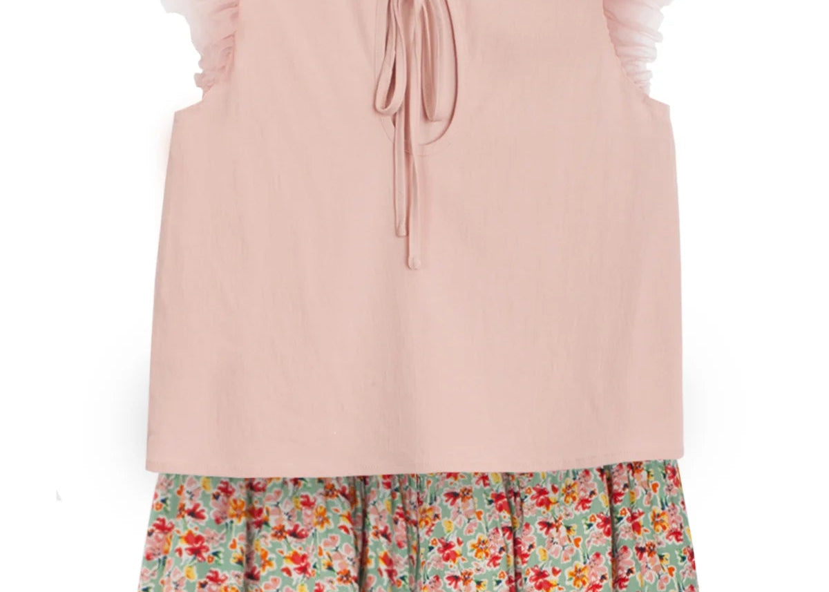 Blooms & Blossoms Rayon Tulle Set - Wren Harper