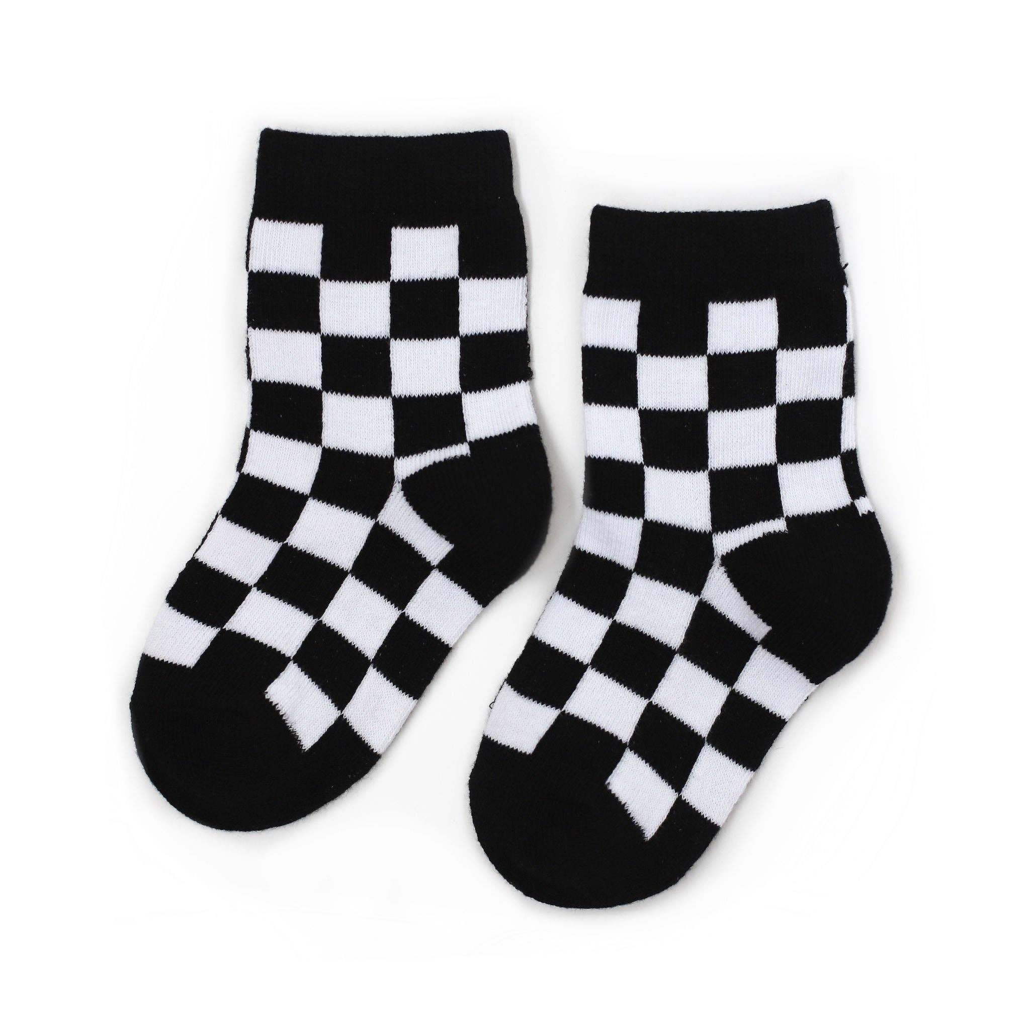 Checkered Midi Sock - Wren Harper