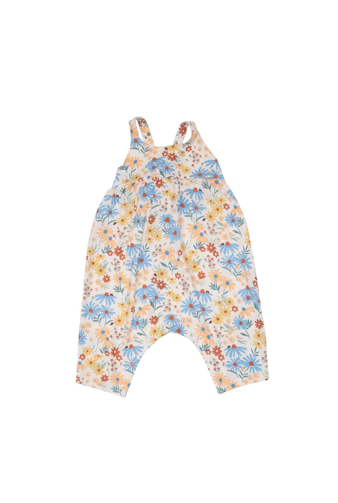 Coneflower Tie Back Romper - Wren Harper