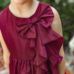 Dress With Large Straps and Buckle - Wren Harper