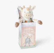 Farmer Charlie Cow Linen Toy Boxed - Wren Harper