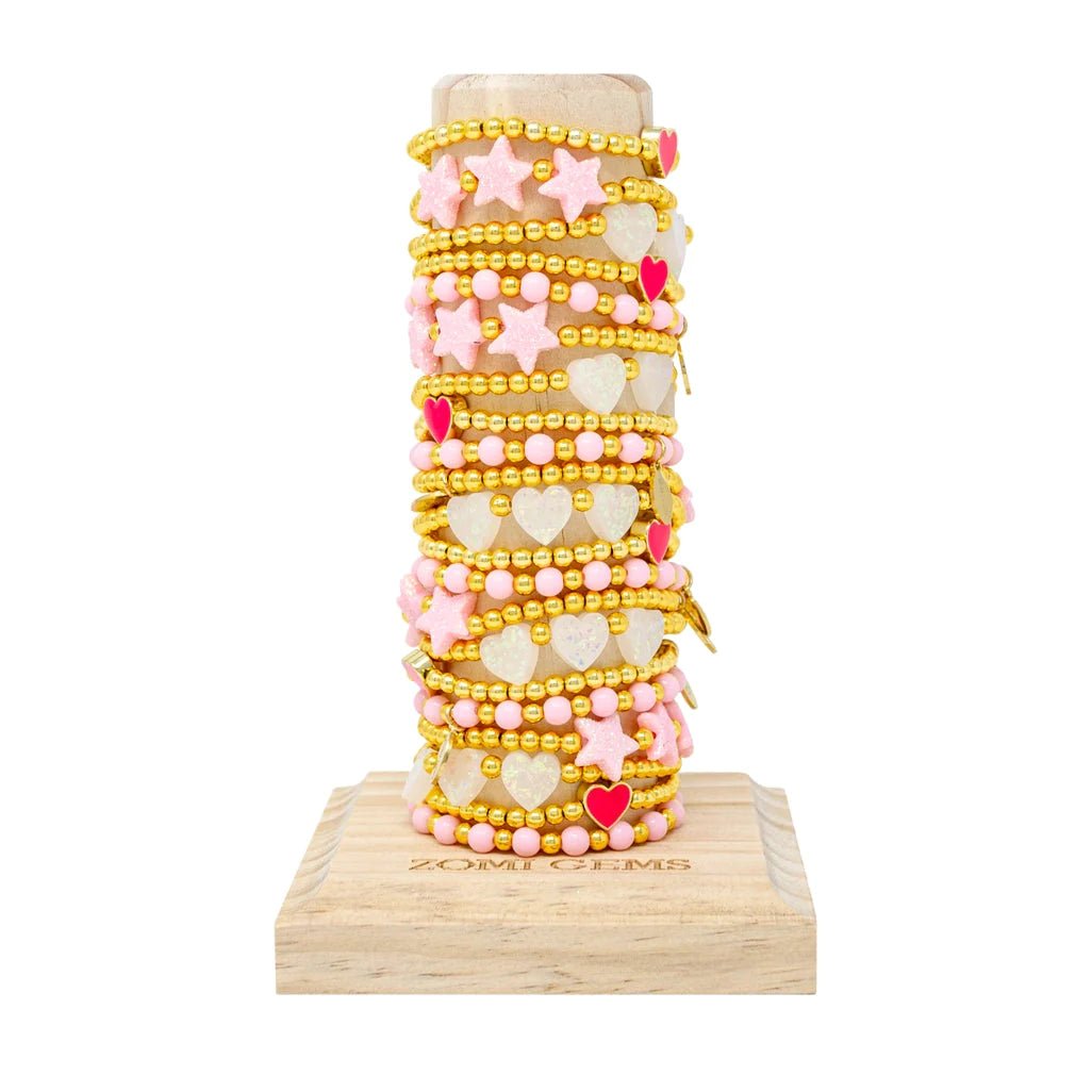 Gold Stars & Hearts Bracelet - Wren Harper