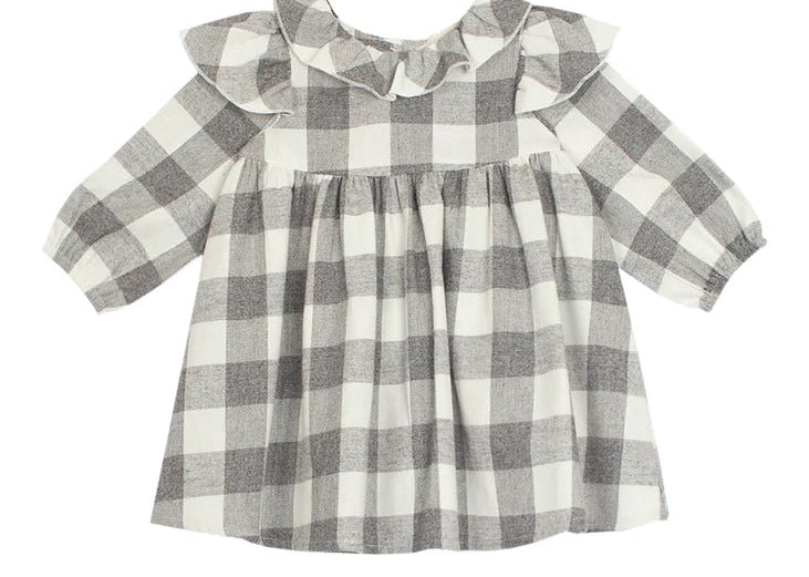 Harper Ash Ruffle Dress - Wren Harper