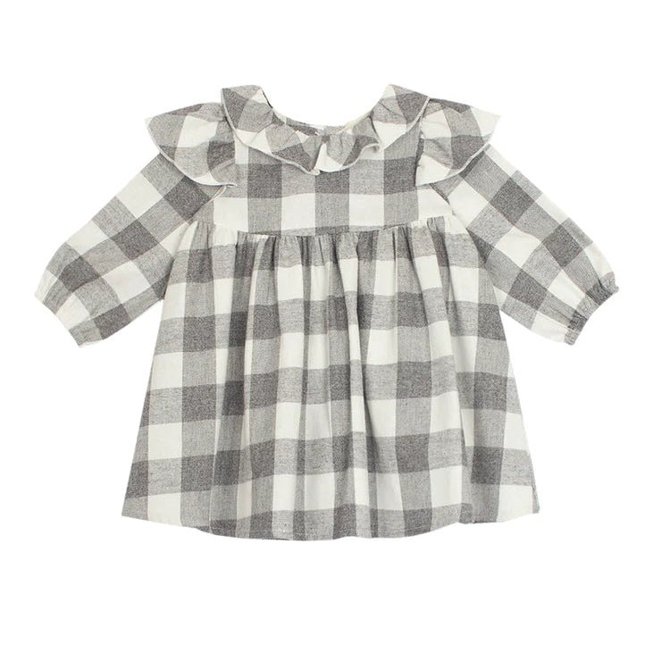 Harper Ash Ruffle Dress - Wren Harper