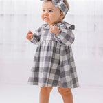 Harper Ash Ruffle Dress - Wren Harper