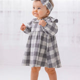 Harper Ash Ruffle Dress - Wren Harper