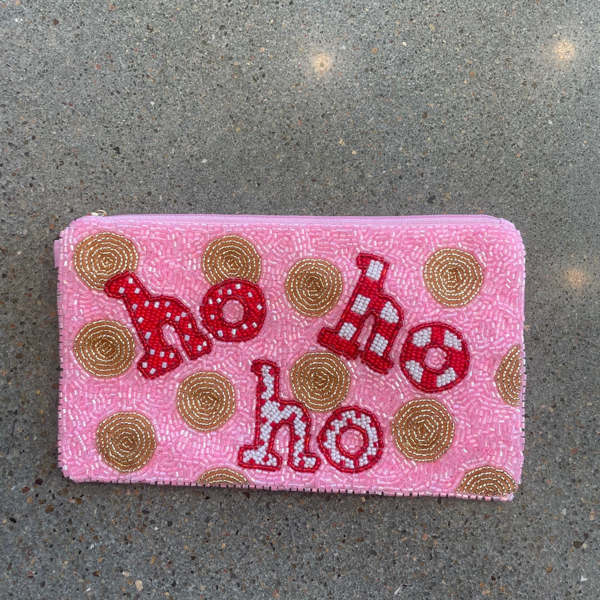 Ho Ho Ho Beaded Purse - Wren Harper