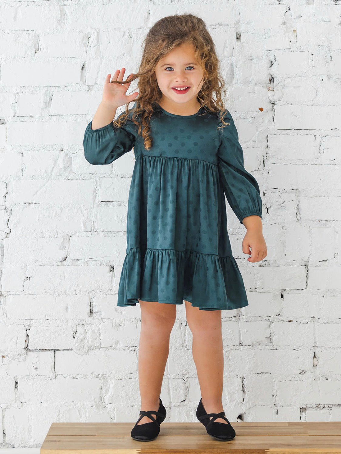 Holiday Sage Charmeuse Dress - Wren Harper