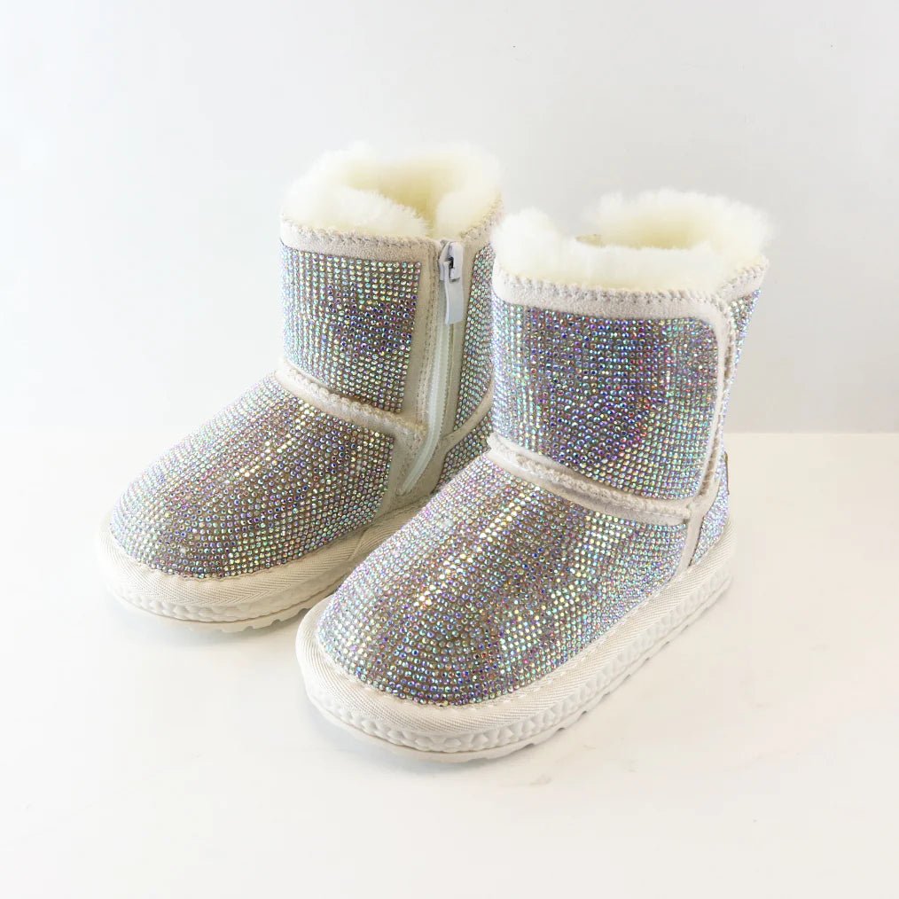 Holographic Rhinestone Boot - Wren Harper