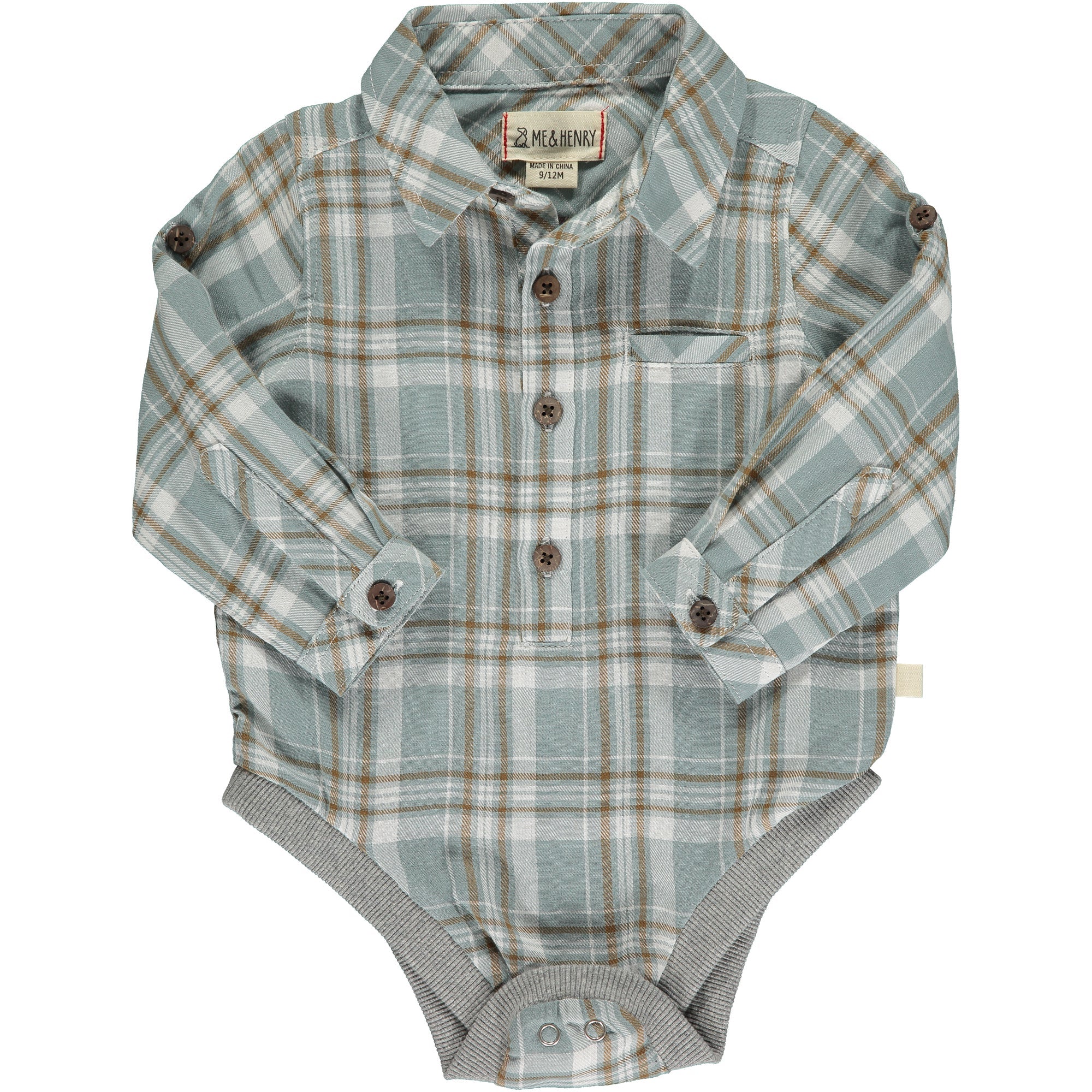 Jasper Woven Onesie - Wren Harper