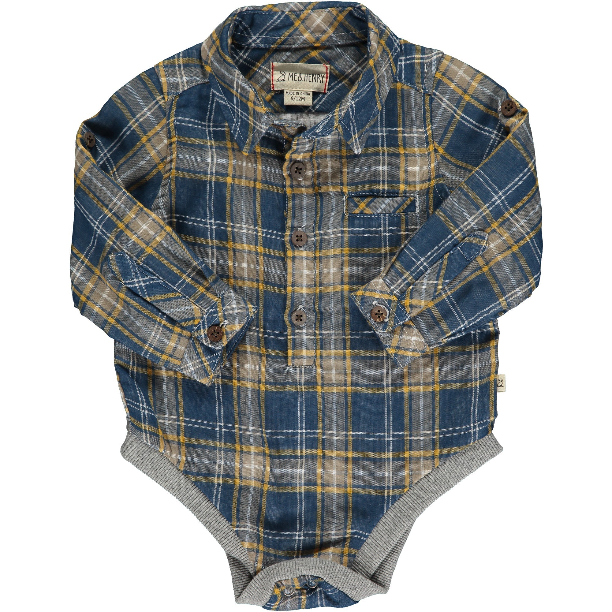 Jasper Woven Onesie - Wren Harper