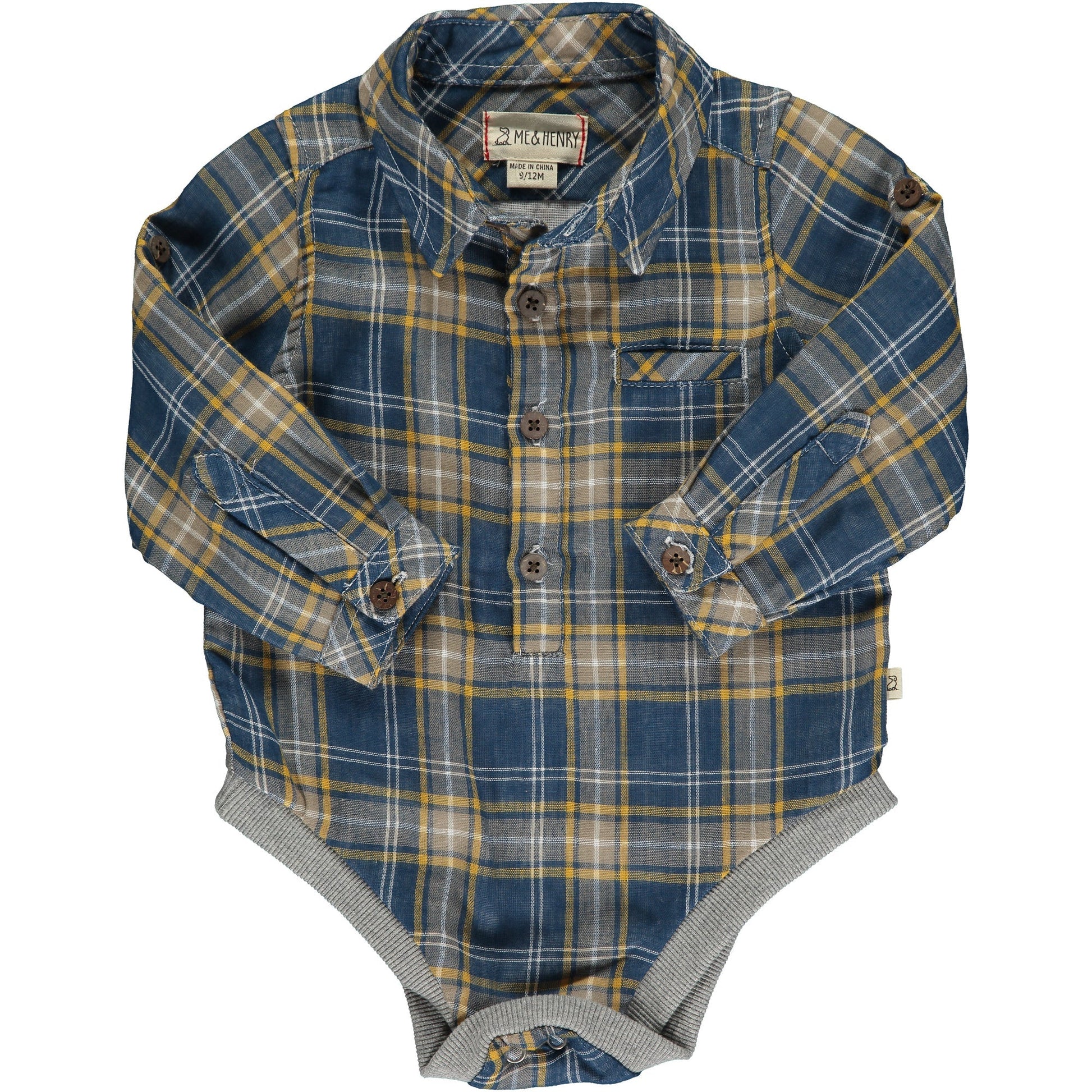 Jasper Woven Onesie - Wren Harper