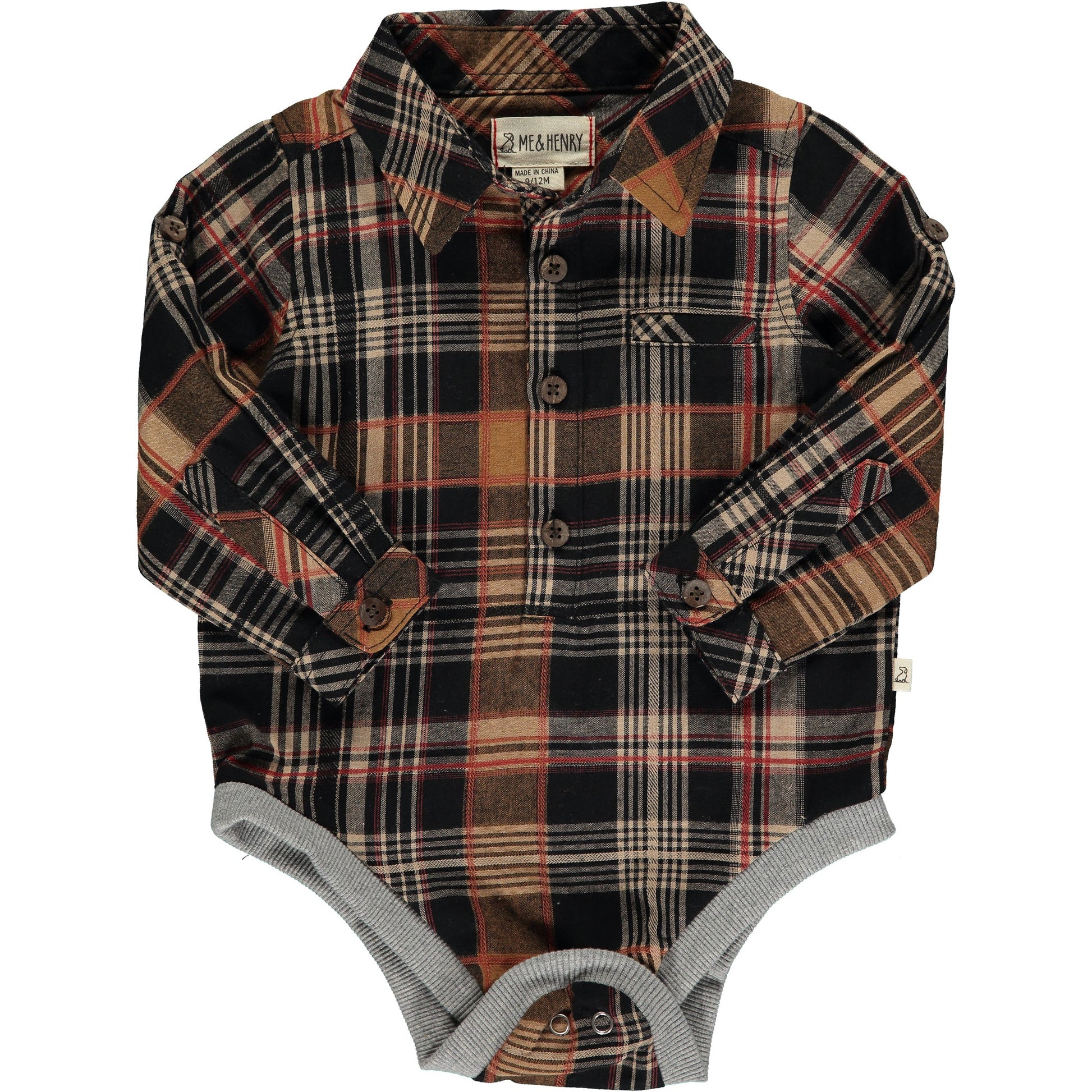 Jasper Woven Onesie - Wren Harper