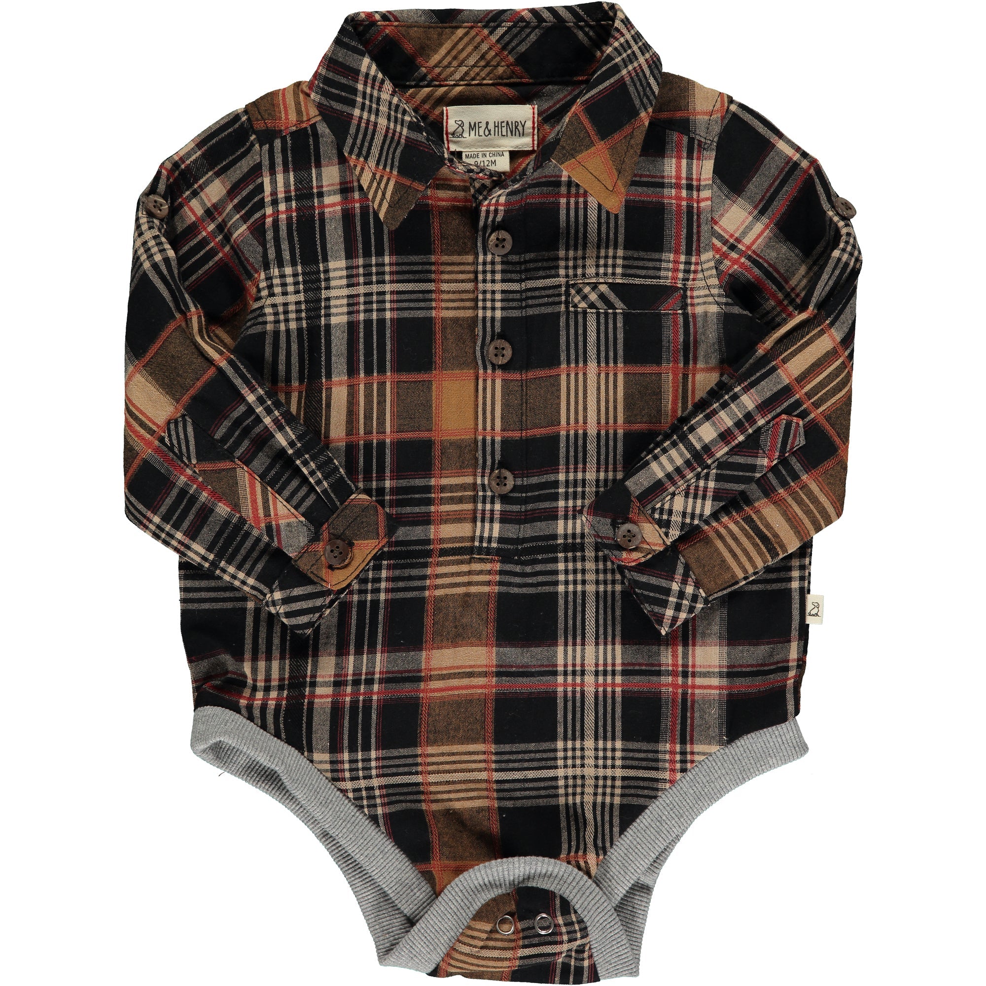 Jasper Woven Onesie - Wren Harper