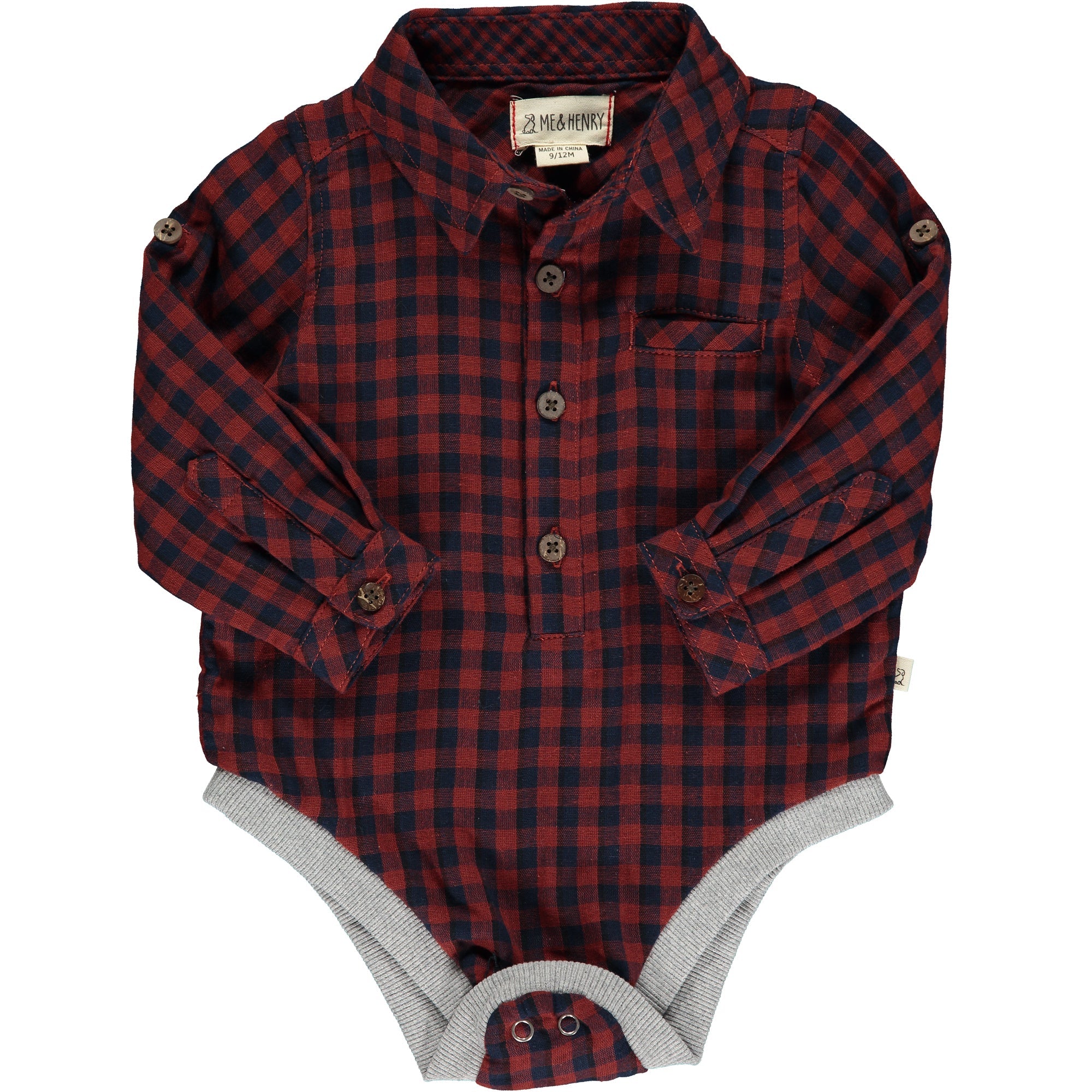 Jasper Woven Onesie - Wren Harper