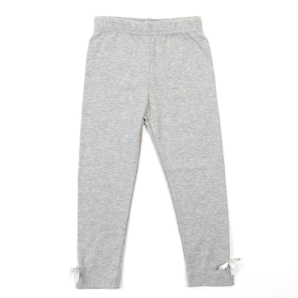 Jersey Legging with Bow and Pearl Detail - Wren Harper