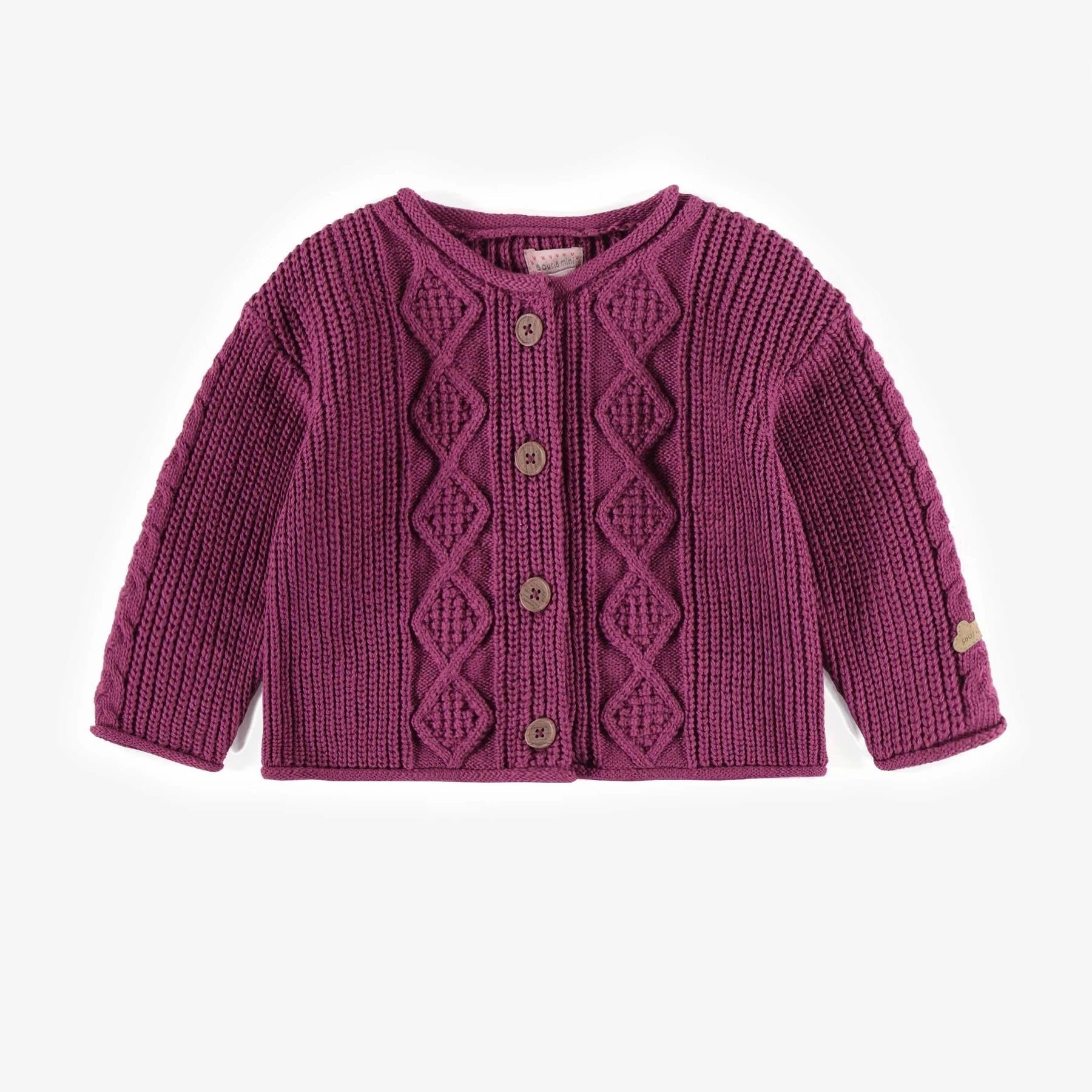 Knitted Baby Cardigan - Wren Harper