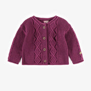 Knitted Baby Cardigan - Wren Harper