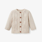 Leaf Cardigan Wheat - Wren Harper