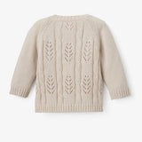 Leaf Cardigan Wheat - Wren Harper
