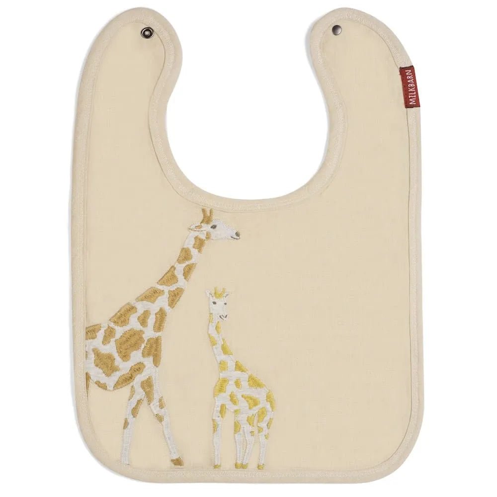 Linen Applique Bib - Wren Harper