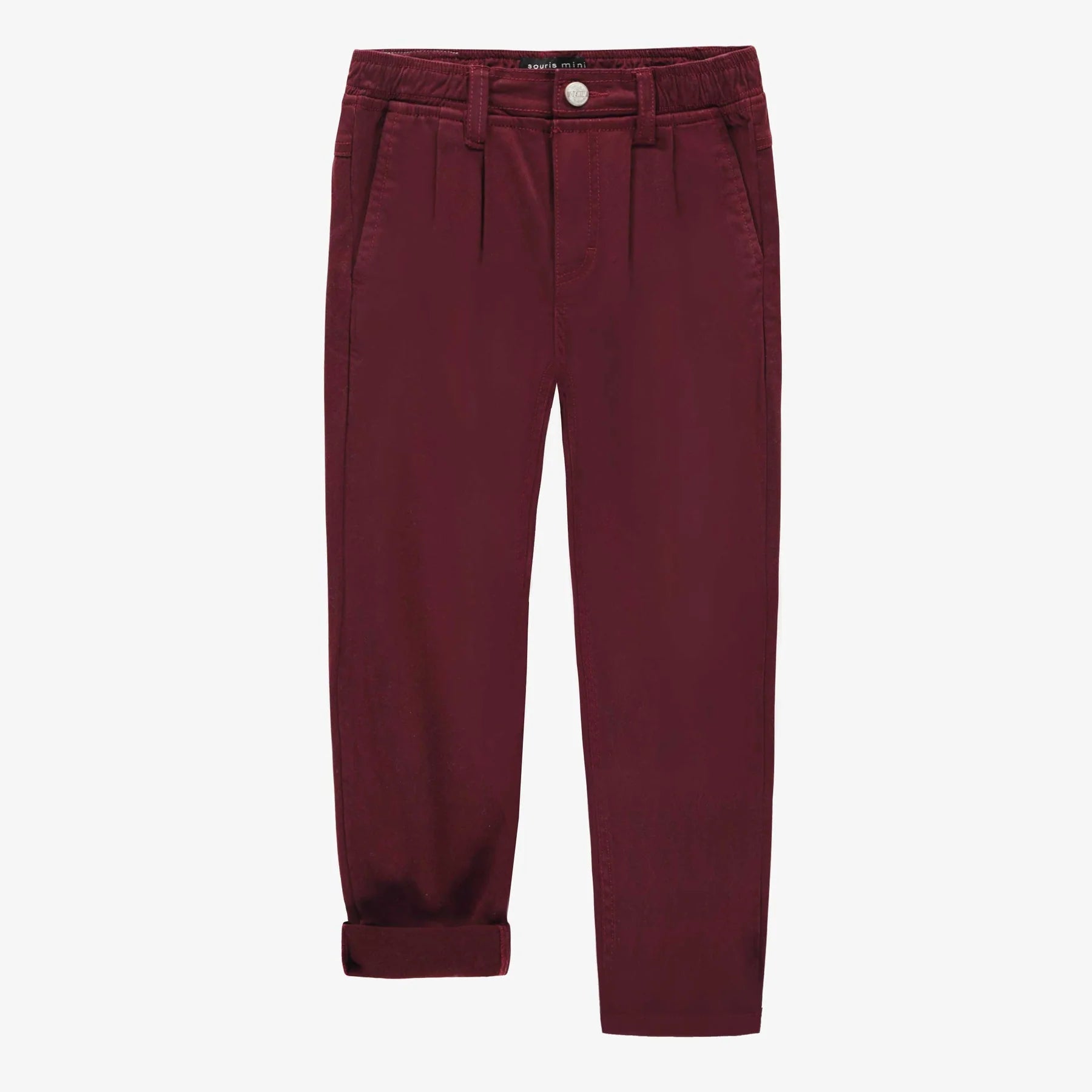 Loose-Fitting Trousers Brushed Twill - Wren Harper