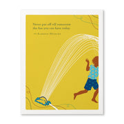 Never Put Off Till Tomorrow Card - Wren Harper